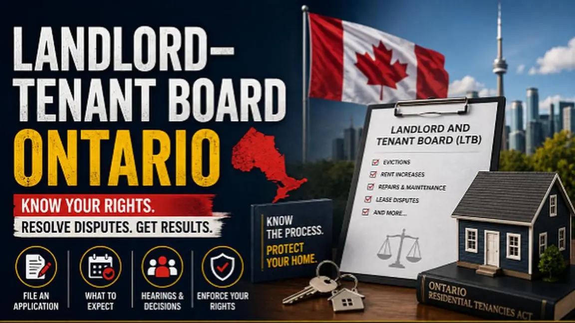 Landlord and Tenant Board Ontario explained: what each application costs and how long the LTB takes, click to play video