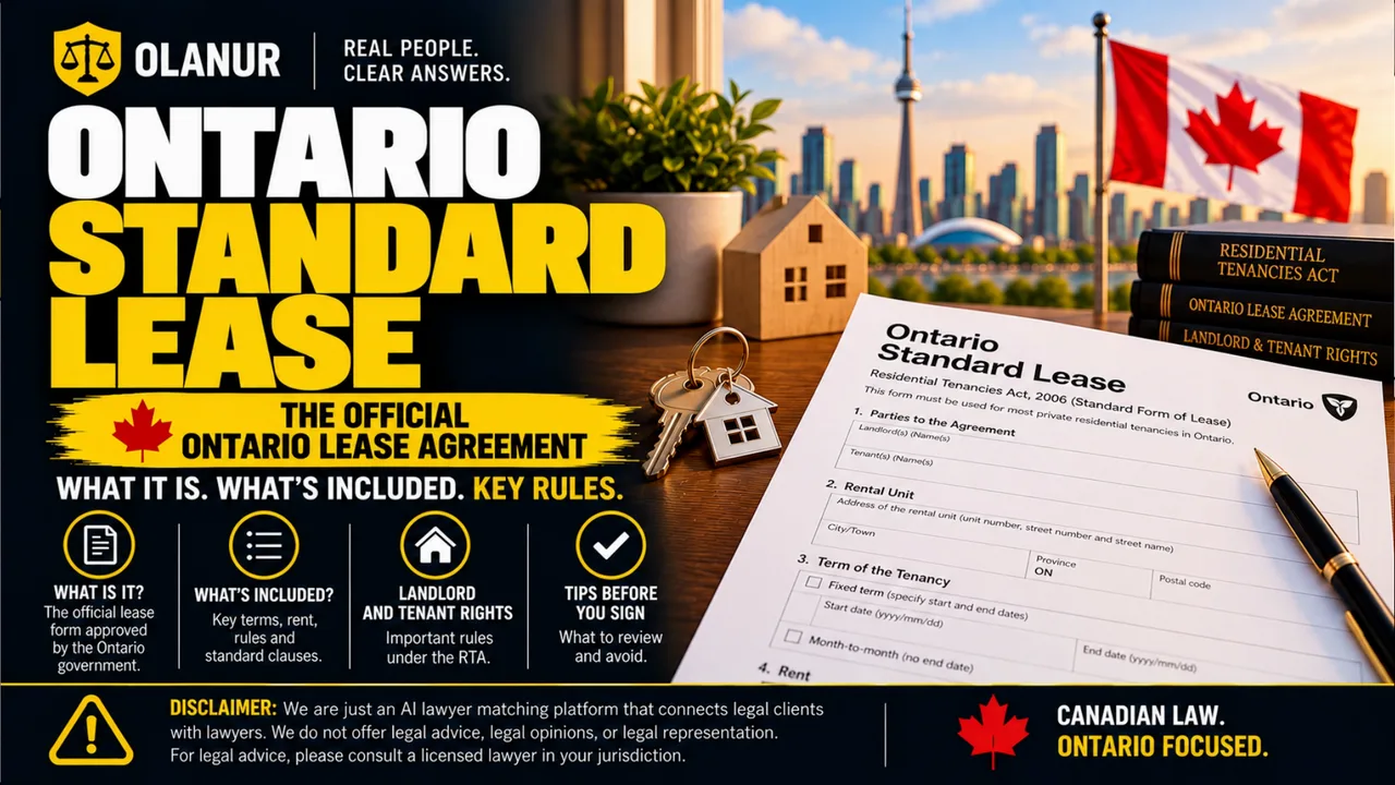 Ontario Standard Lease 2026: Clauses Your Landlord Can't Enforce, click to play video
